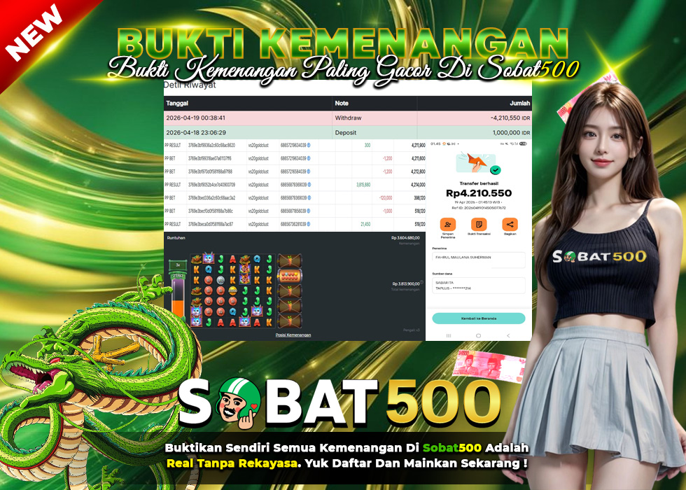 BUKTI JACKPOT SLOT RABBIT GARDEN TERPERCAYA DI INDONESIA TGL 19-04-2026