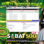BUKTI JACKPOT SBO SPORT TERPERCAYA DI INDONESIA TGL 11-04-2026