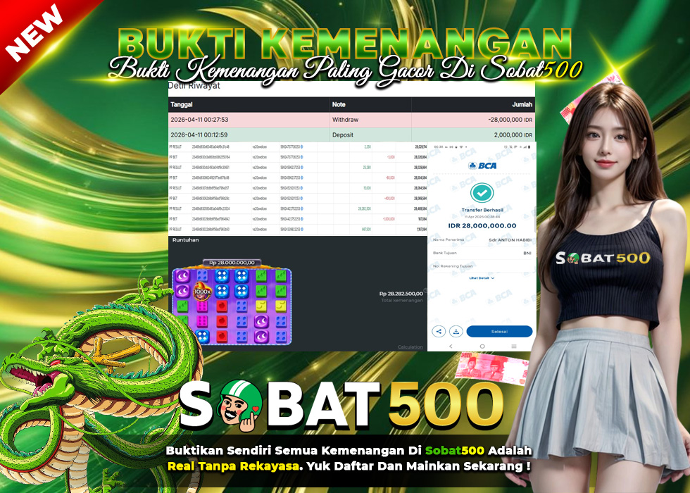 BUKTI JACKPOT SLOT SWEET BONANZA 1000 DICE TERPERCAYA DI INDONESIA TGL 11-04-2026